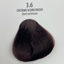 maxima 3.6 dark red brown 100ml permanent cream dye for grey coverage rich red brown salon hair color
