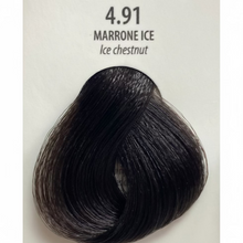 Maxima 4.91 ice chestnut 100ml permanent grey coverage hair dye cool natural salon color