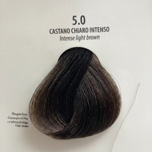 maxima 5.0 intense light brown 100ml permanent cream dye for grey coverage rich brown salon hair color