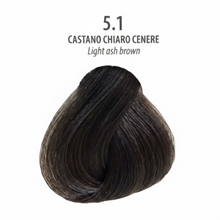 maxima 5.1 light ash brown 100ml permanent cream dye for grey coverage cool ash brown salon hair color
