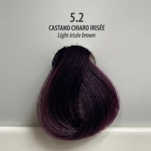 maxima 5.2 light irisee brown 100ml permanent cream dye for grey coverage soft iridescent light brown salon hair color
