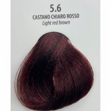 maxima 5.6 light red brown 100ml permanent cream dye for grey coverage soft warm red brown salon hair color
