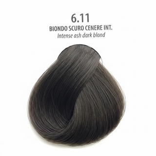 maxima 6.11 intense ash dark blonde 100ml permanent cream dye for grey coverage deep cool ash blonde salon hair color
