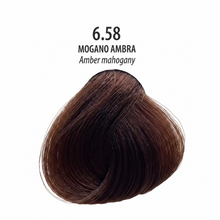 Maxima 6.58 amber mahogany 100ml permanent grey coverage hair dye warm radiant salon color
