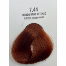 maxima 7.44 intense copper blonde 100ml permanent cream dye for grey coverage double copper blonde salon hair color
