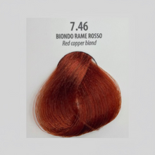 maxima 7.46 red copper blonde 100ml permanent cream dye for grey coverage vibrant red copper blonde salon hair color
