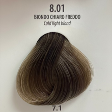 maxima 8.01 cold light blonde 100ml permanent cream dye for grey coverage cool blonde salon hair color