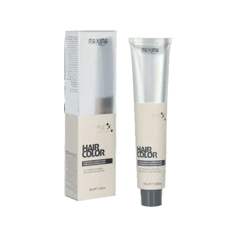 maxima hair color 100ml permanent cream dye for grey coverage and long lasting vibrant color