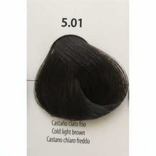 maxima hair colour 5.01 cold light brown grey coverage professional cream dye 100ml