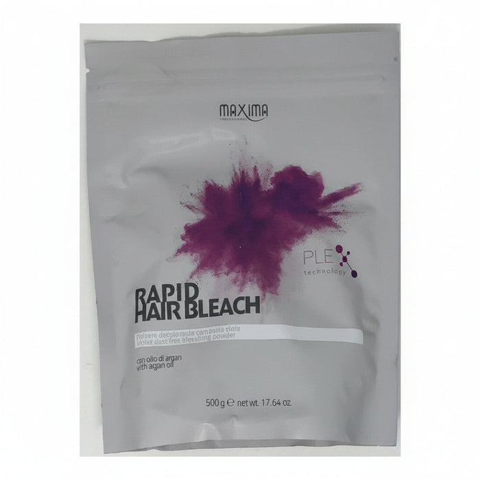 Maxima Rapid Hair Bleach Violet 500g | Plex Powder +7 Tones Lift