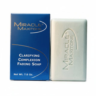 Maxitone fading soap helps reduce dark spots and brighten skin for even complexion