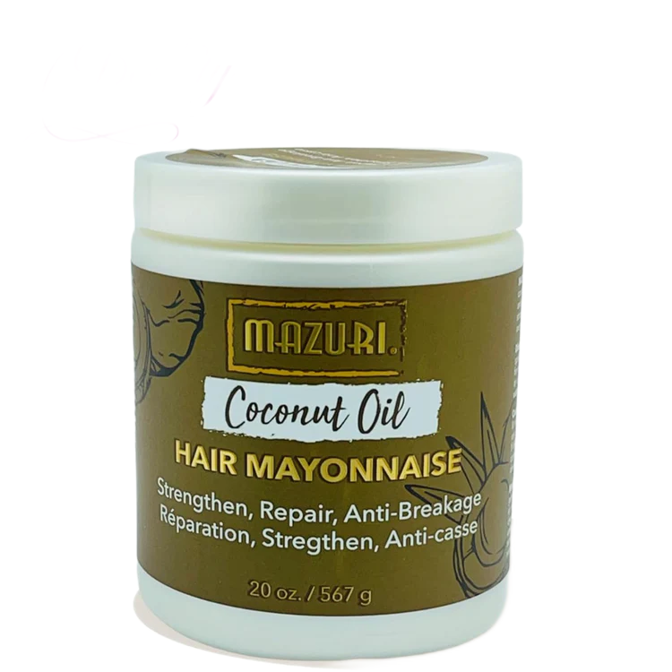 Mayonnaise capillaire à l'huile de noix de coco Mazuri 567g
