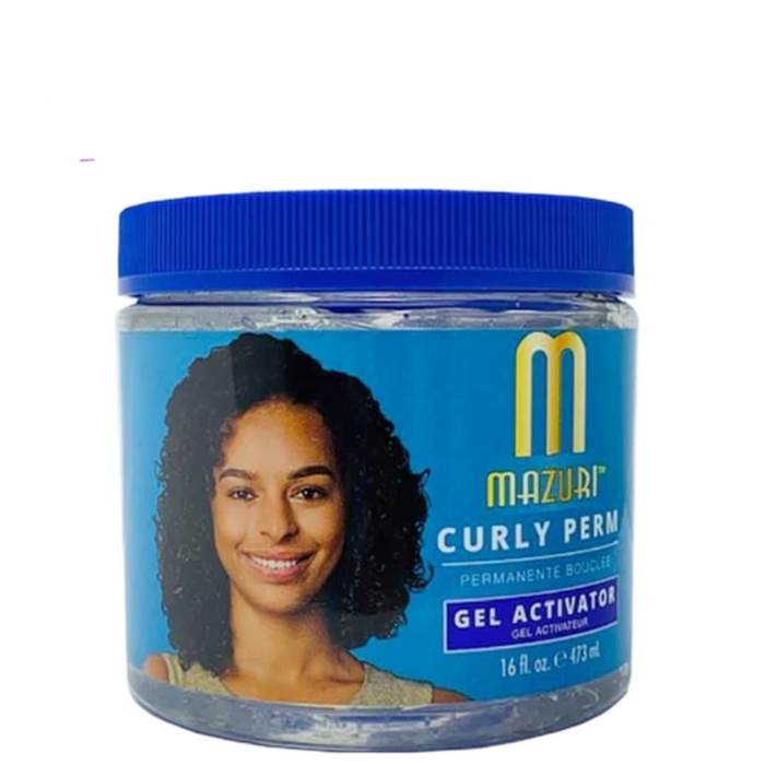 Mazuri Curly Perm Gel Activator | Define, Moisturize & Enhance Curls