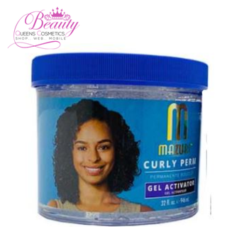 Mazuri Curly Perm Gel Activator 946ml- Define, Hydrate & Enhance Natural Curls