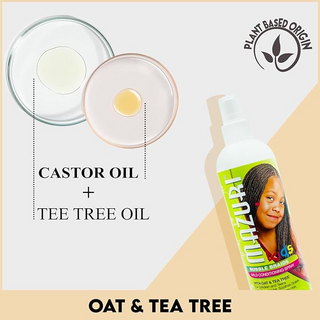 Mazuri Kids Bubble Braid Conditioning Spray 355ml- Gentle Nourishing Hair Care