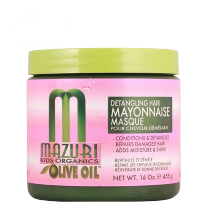 Mazuri Kids Olive Oil Hair Mayonnaise 455g | Detangle, Nourish & Repair