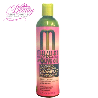 Mazuri Kids Organics Olive Oil Detangling Moisturising Shampoo 355ml- Soft & Smooth Hair