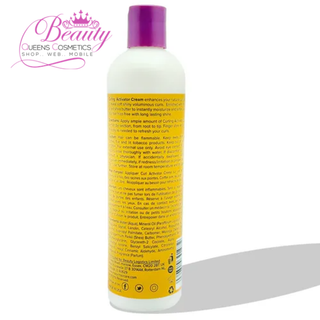 Mazuri Moringa Oil & Shea Butter Curling Activator Cream 454ml- Define & Hydrate Curls