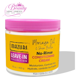 Mazuri Moringa Oil & Shea Butter Conditioning Cream 453g- Deep Hydration & Repair