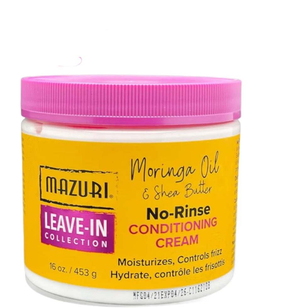 mazuri moringa oil shea butter conditioning cream for deep hydration repair smooth soft shiny hair