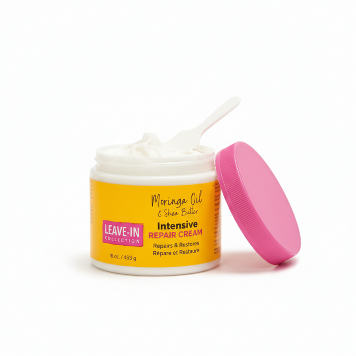 mazuri moringa oil shea butter intensive repair cream for deep hydration smooth soft healthy hair