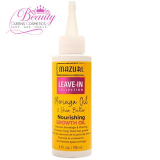Mazuri Moringa Oil & Shea Butter Nourishing Growth Oil 118ml- Strengthen & Shine