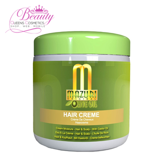 Mazuri Olive Oil Hair Cream 177ml-  Hydrating & Strengthening Hair Treatment