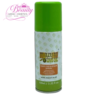 Mazuri Olive Oil Hair Freshner Spray 100ml- Refresh, Deodorize & Nourish Hair