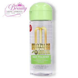 Mazuri Olive Oil Hair Polisher 6oz- Smooth, Shine & Protect Your Hair