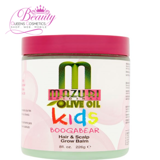Mazuri Olive Oil Kids BOOGABEAR Hair & Scalp Grow Balm 226g- Nourish & Strengthen Hair