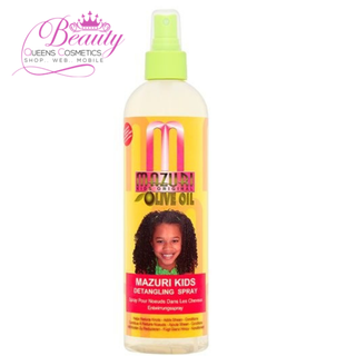 Mazuri Olive Oil Kids Detangling Spray 355ml Silky, Tangle-Free Hair for Kids