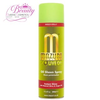 Mazuri Olive Oil Sheen Spray 100ml-  Nourish & Add Brilliant Shine to Hair