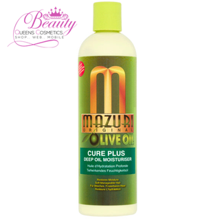 Mazuri Original Olive Oil Cure Plus Deep Oil Moisturiser 355ml-  Repair & Shine