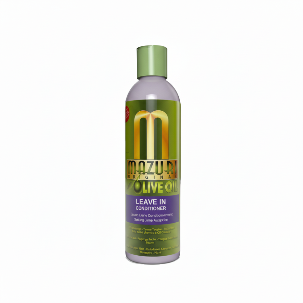 mazuri original olive oil leave in conditioner 12oz hydrating detangling frizz control soft shiny hair