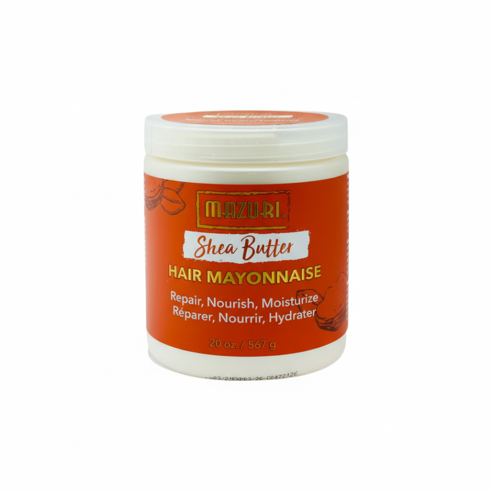 mazuri shea butter hair mayonnaise deep repair strength shine boost soft smooth healthy hair