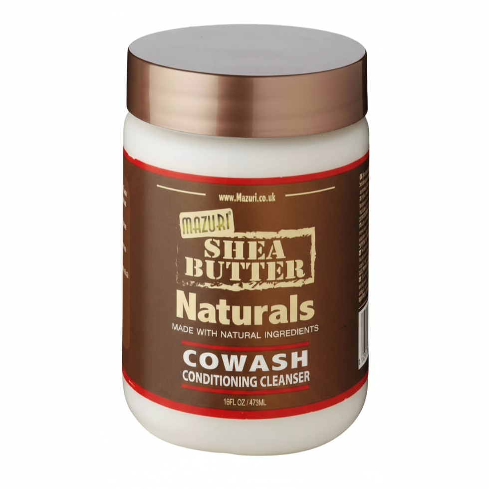 mazuri shea butter naturals cowash conditioning cleanser 16oz moisturize refresh gentle sulfate free hair care