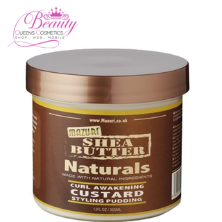 Mazuri Shea Butter Naturals Curl Awakening Custard 12oz- Define & Moisturize Curls