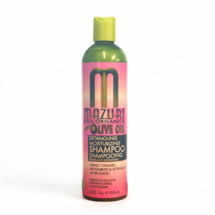 Mazuri Kids Olive Oil Detangling Shampoo 355ml | Soft, Smooth Hair Care
