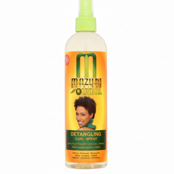 Mazuri Olive Oil Detangling Curl Spray 355ml | Hydrate, Define & Shine