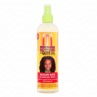 mazuri olive oil kids detangling spray 355ml silky tangle free soft smooth frizz free kids hair care spray