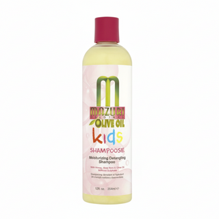 mazuri olive oil kids shampoosie detangling shampoo 354ml gentle moisturizing frizz free soft kids hair care shampoo