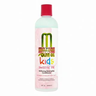 mazuri olive oil kids sweetie pie softening detangling conditioner 354ml smooth tangle free soft frizz free kids hair care conditioner