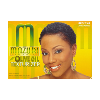 Mazuri Olive Oil Texturizer Regular Formula | Smooth, Silky & Frizz-Free Hair
