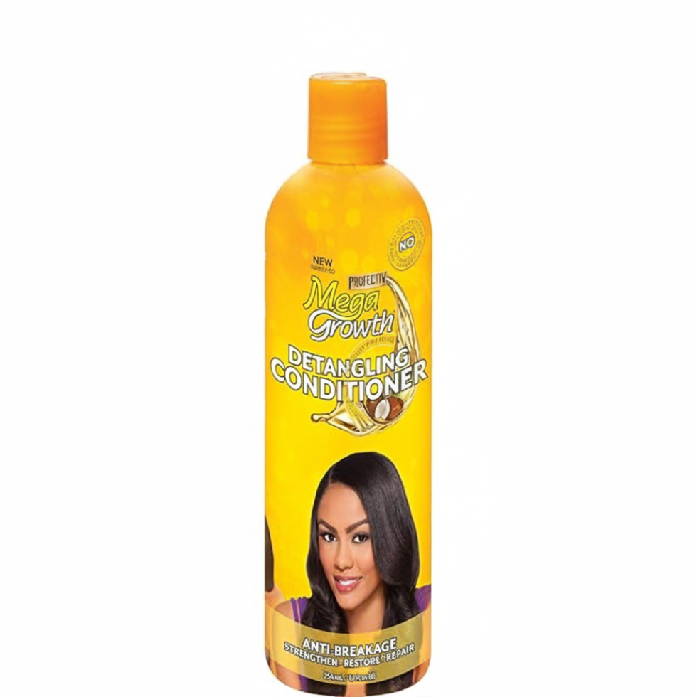 mega growth detangling conditioner anti breakage strengthen restore repair soft smooth hair 354ml
