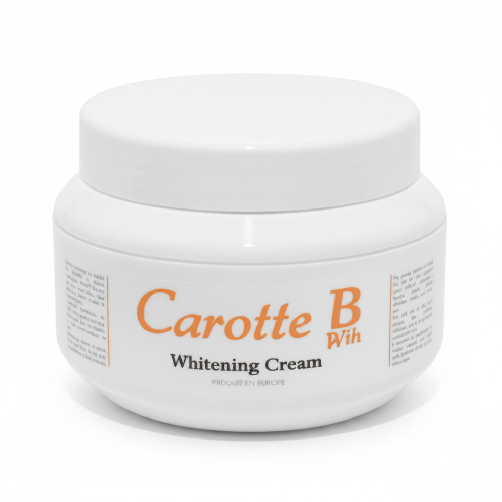 Mekako carotte 15 plus whitening cream for brightening even tone and smooth hydrated skin care