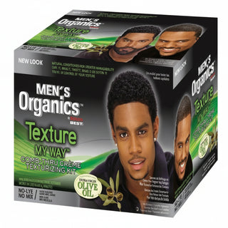 men’s texture my way comb-thru creme texturizing kit 1 complete application