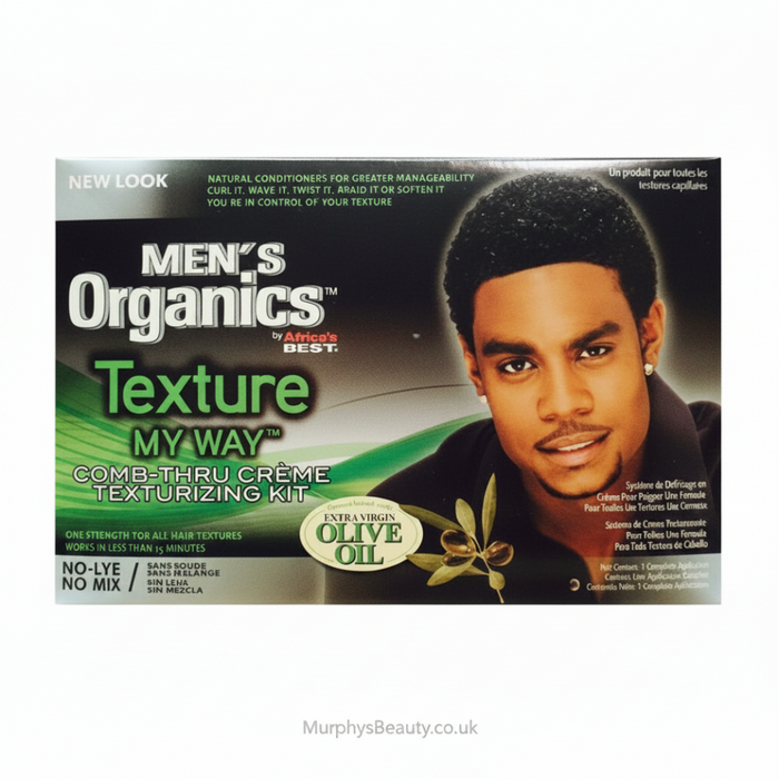men’s texture my way comb-thru creme texturizing kit 1 complete application