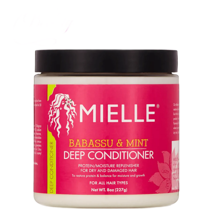 Mielle Babassu Oil & Mint Deep Conditioner 227g | Repair & Strengthen Hair