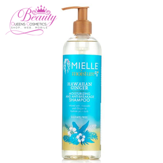 Mielle Hawaiian Ginger MoistureRx Shampoo – Deep Hydration & Anti-Breakage Care 12oz