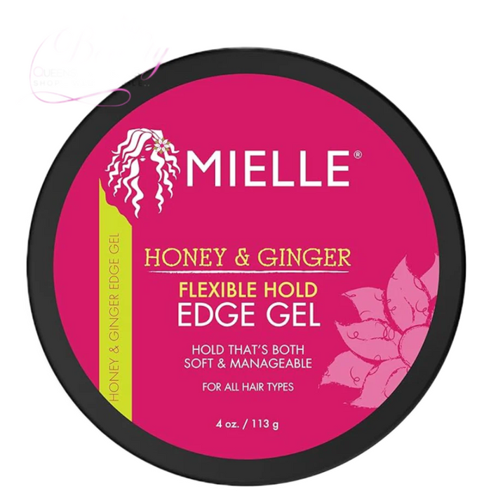 Mielle Honey & Ginger Edge Gel 113ml | Smooth Edges & Flexible Hold
